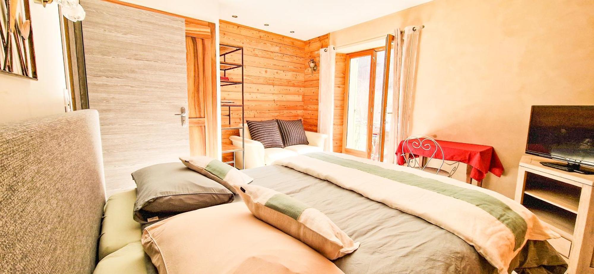 Les Clarines Perceneige - Chambre D'Hotes Vue Sur Montagne & Spa Saint-Jacques-en-Valgodemard Екстер'єр фото